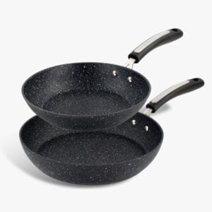 Dojo Zen Neverstick 2 Piece Aluminium Frying Pan Set. Set of Non-Stick Frying Pans