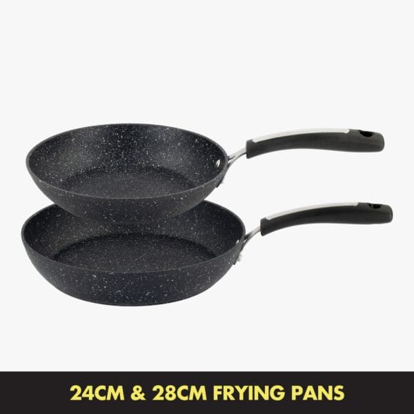 DOJO Zen Neverstick 2 Piece Frying Pan Set (Bundle)
