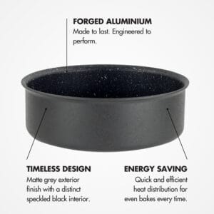 DOJO Yumi Neverstick 2 Piece Round Cake Tin Set (Bundle) - Image 3