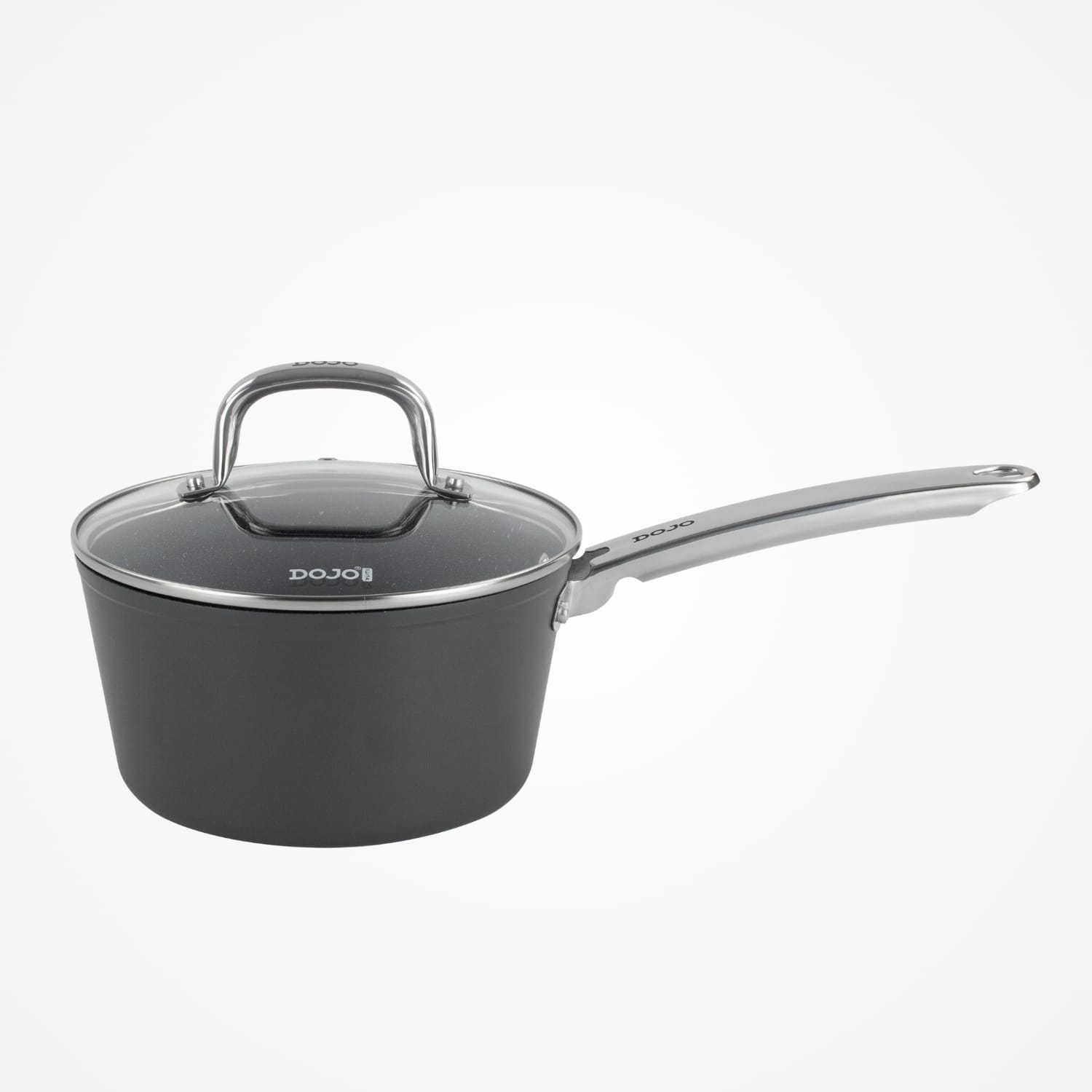 DOJO Yumi Neverstick 20cm Saucepan & Lid - Image 5