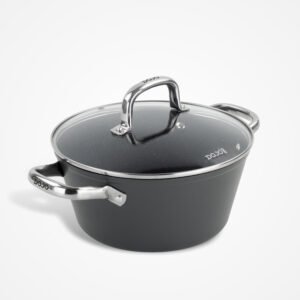 DOJO Yumi Neverstick 24cm Casserole Pot with Lid