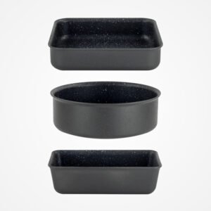 DOJO Yumi Neverstick 3 Piece Baking Tin Set (Bundle) - Image 3