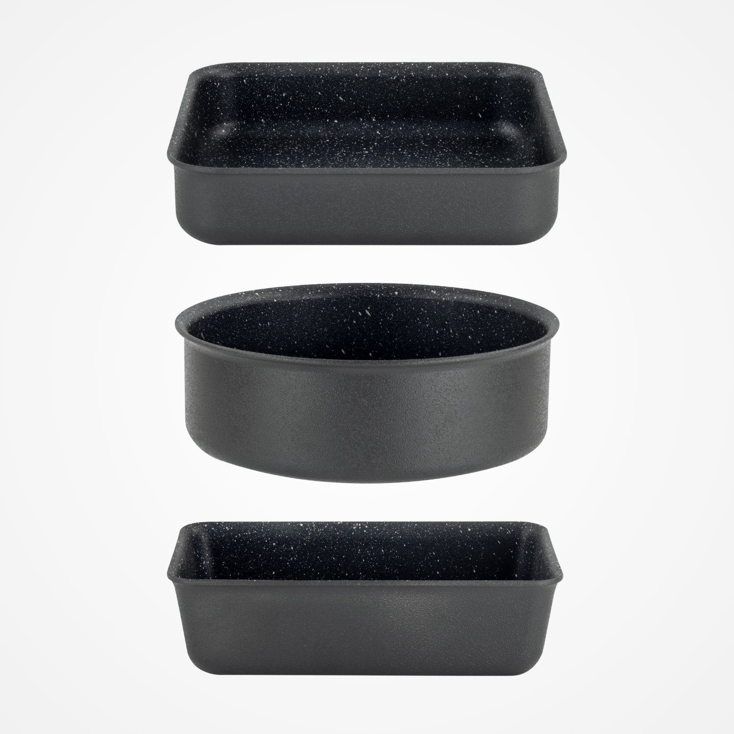 DOJO Yumi Neverstick 3 Piece Baking Tin Set (Bundle) - Image 3