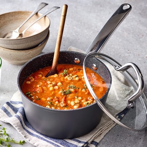 DOJO Saucepans with Lids