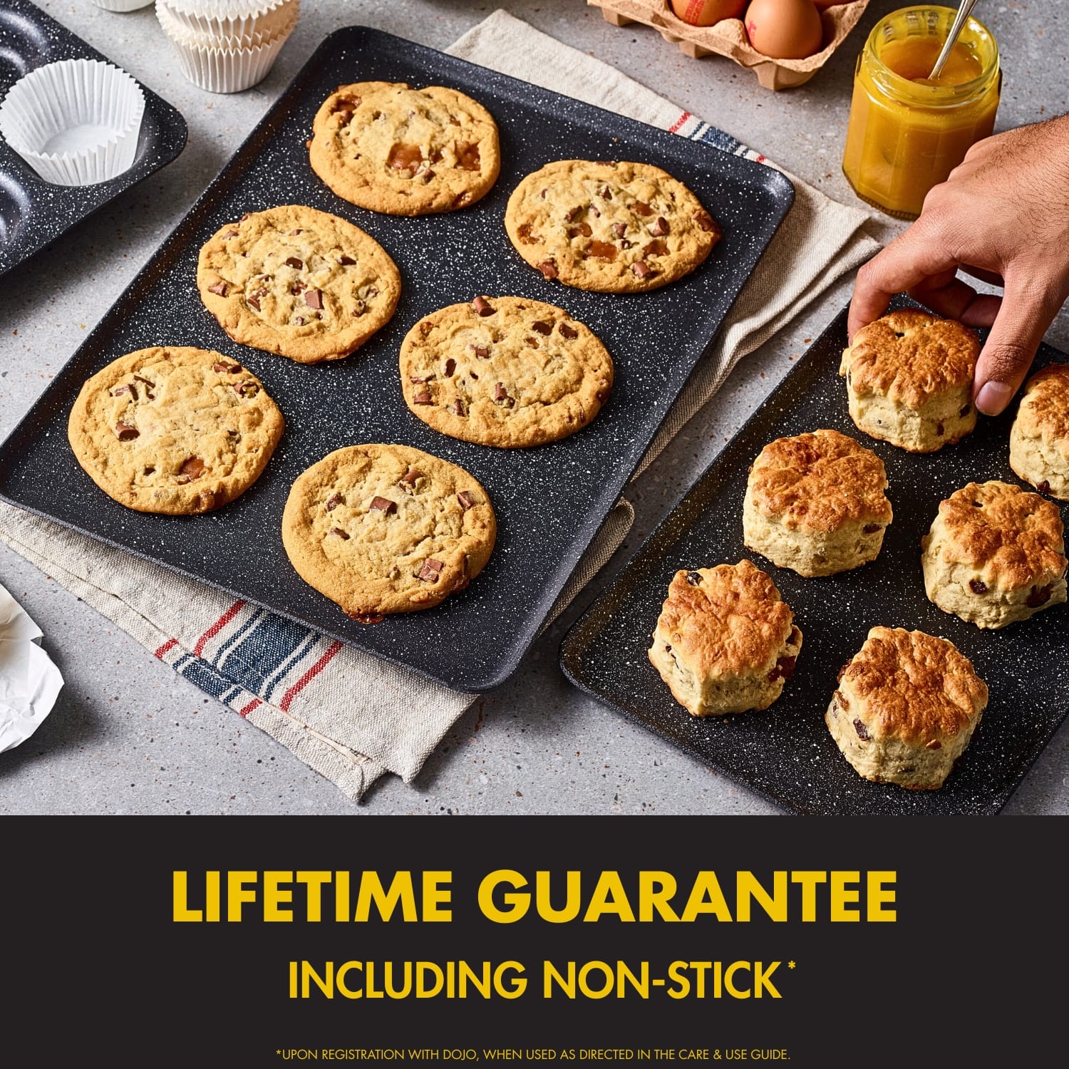 DOJO Yumi Neverstick 20cm Frying Pan - Image 6