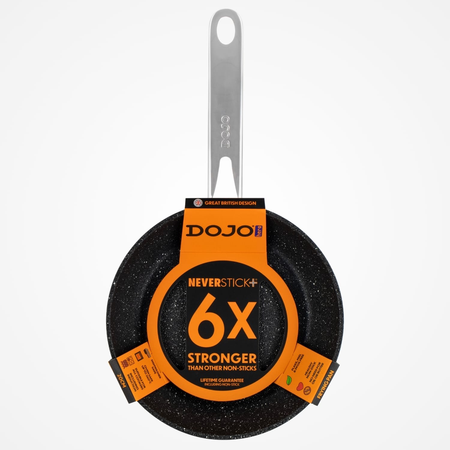 Dojo Hero Neverstick+ 20cm Frying Pan - Image 5