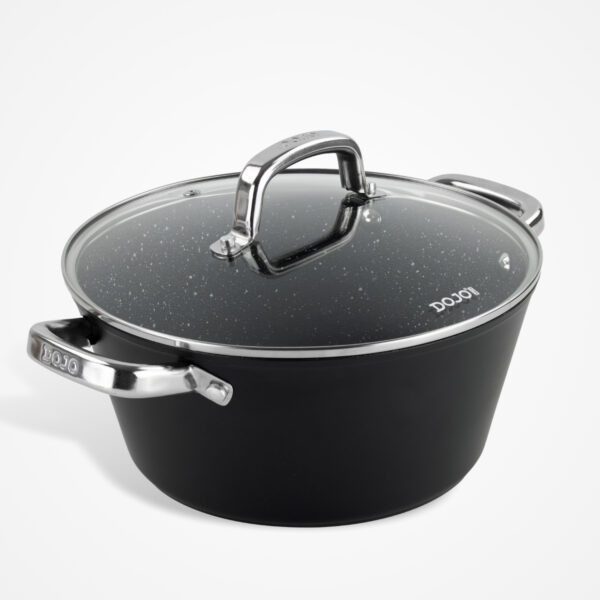 Dojo Hero Neverstick+ 24cm Casserole Pot with Lid