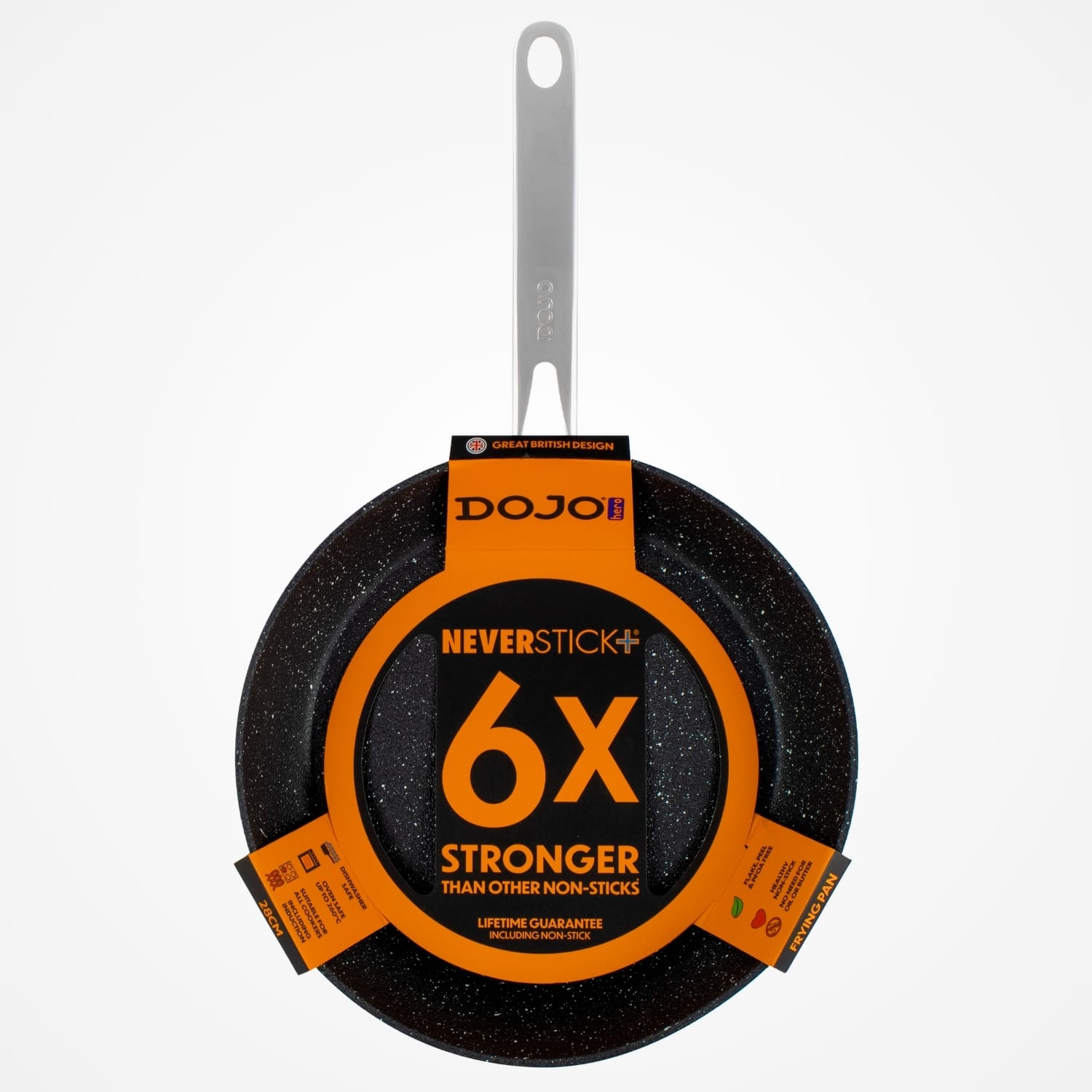 Dojo Hero Neverstick+ 28cm Frying Pan - Image 5