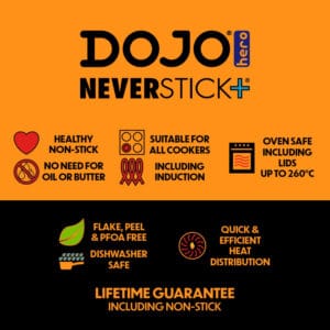 Dojo Hero Neverstick+ 24cm Casserole - Image 6