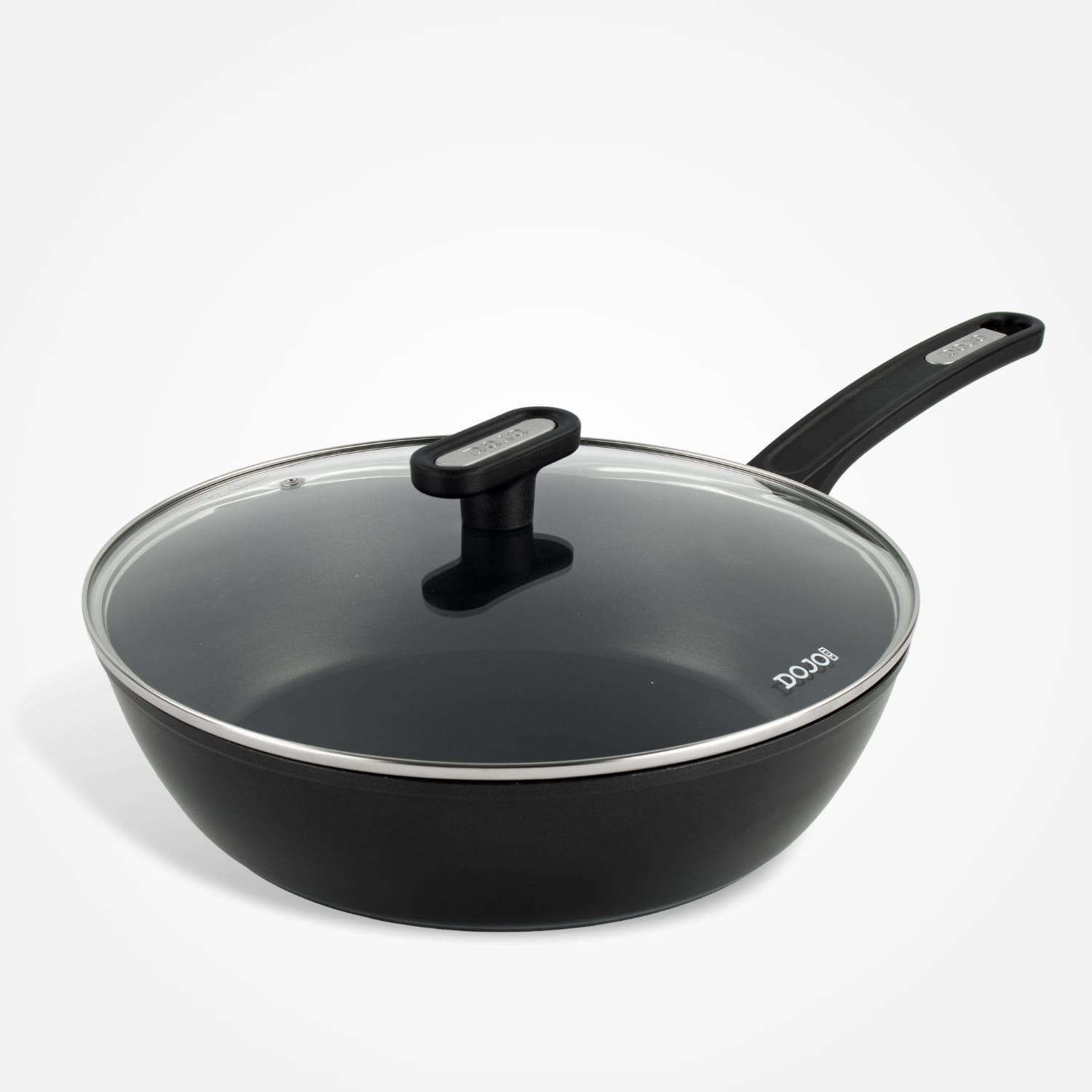 Dojo Kai 28cm Sauté Pan with Glass Lid