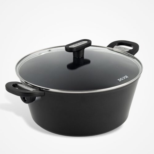 Dojo Kai 28cm Stock Pot with Glass Lid