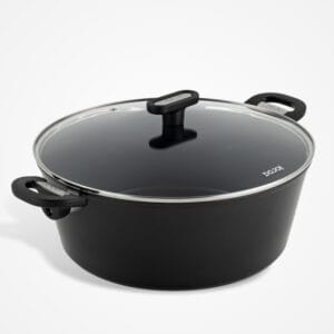 Dojo Kai 32cm Stock Pot with Glass Lid for Batch Cooking