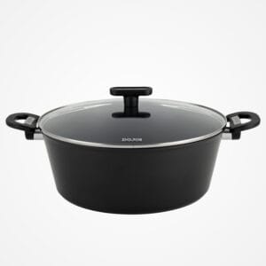 Dojo Kai 32cm Stock Pot with Glass Lid for Batch Cooking