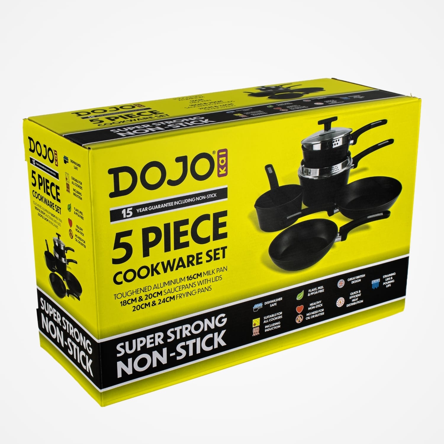 Dojo Kai 5 Piece Cookware Set - Image 7