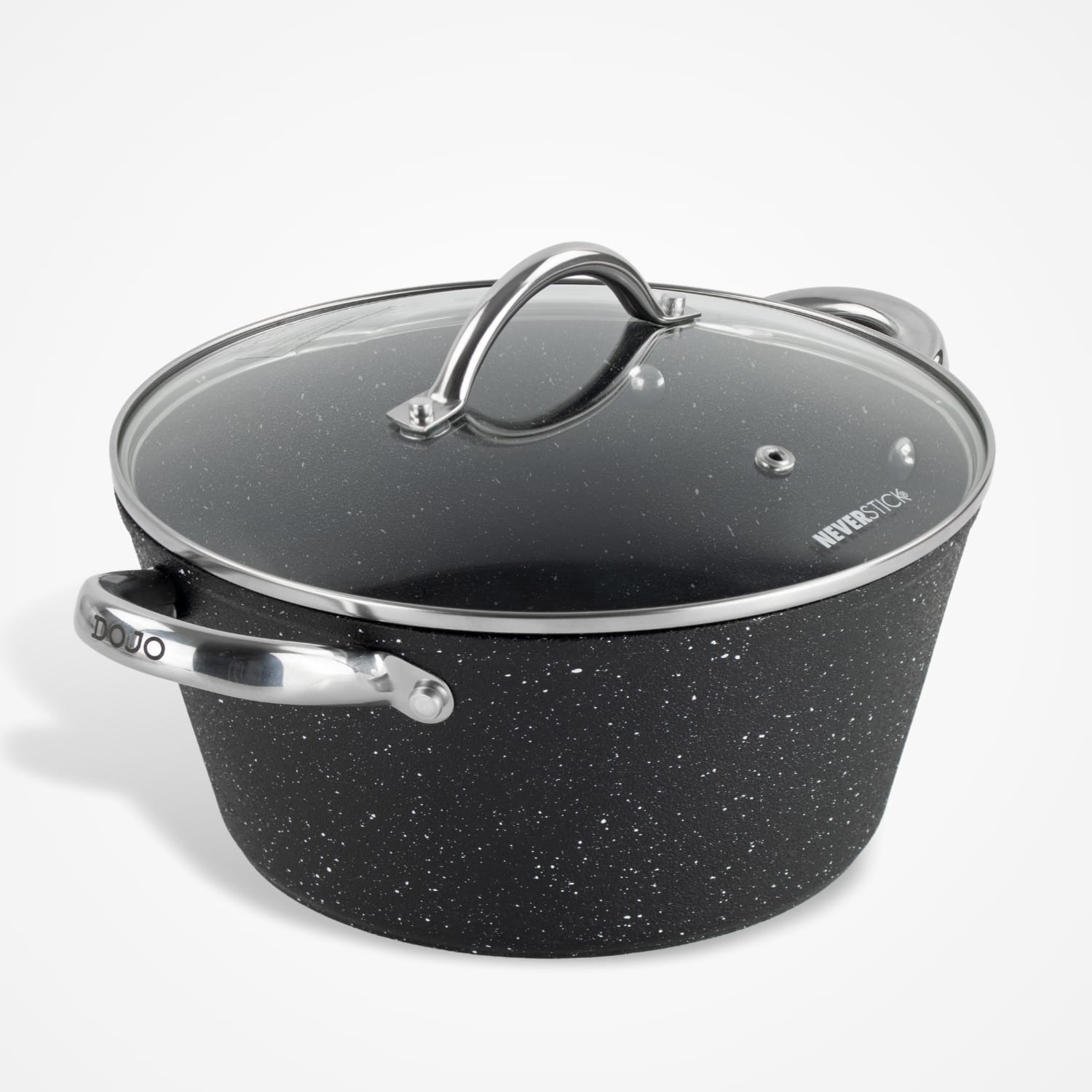 Dojo Zen Neverstick 24cm Casserole Pot with Metal Handles
