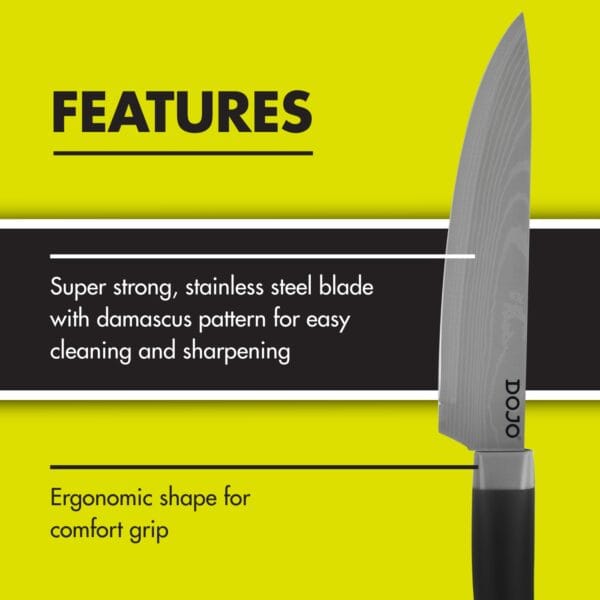 Dojo Kai 5 Piece Knife Block Set