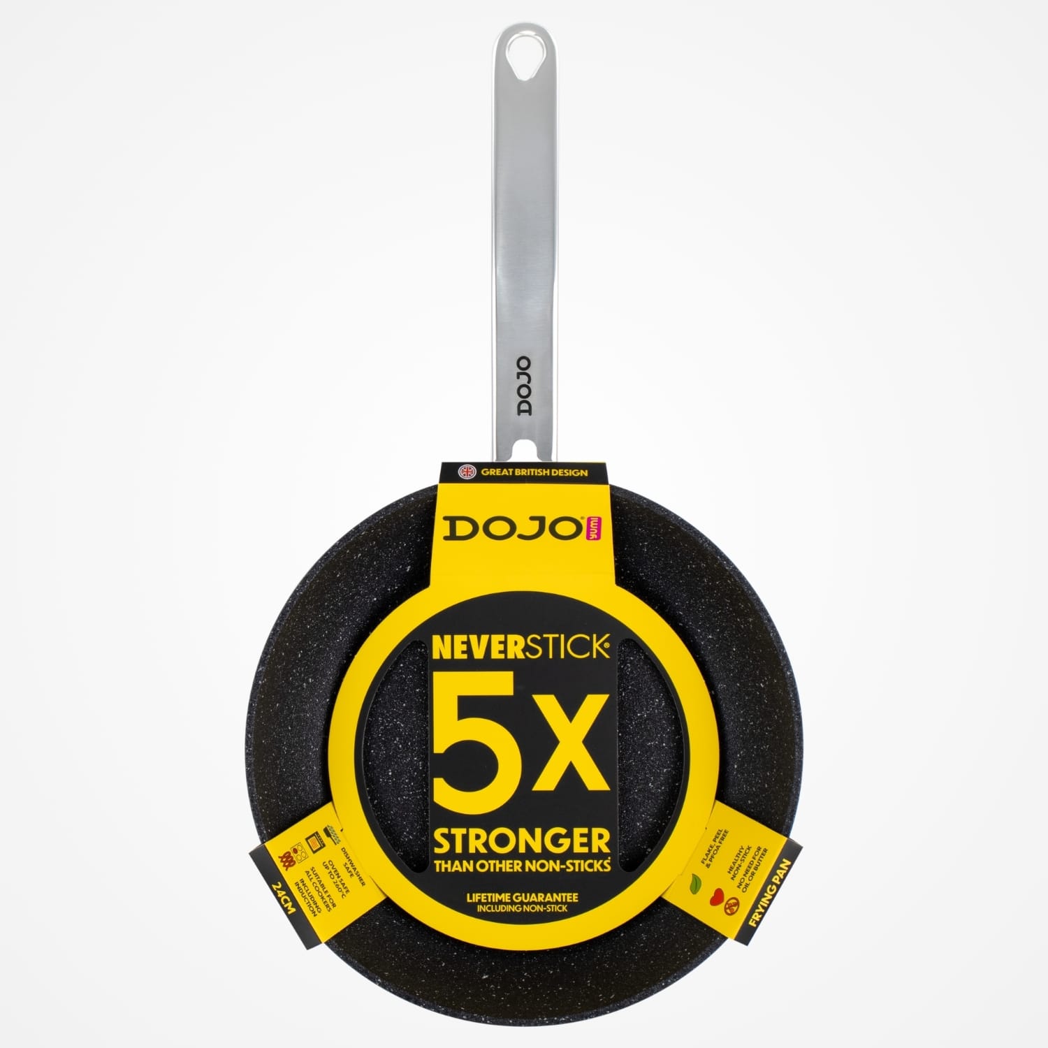 Dojo Yumi Neverstick 24cm Frying Pan - Image 6