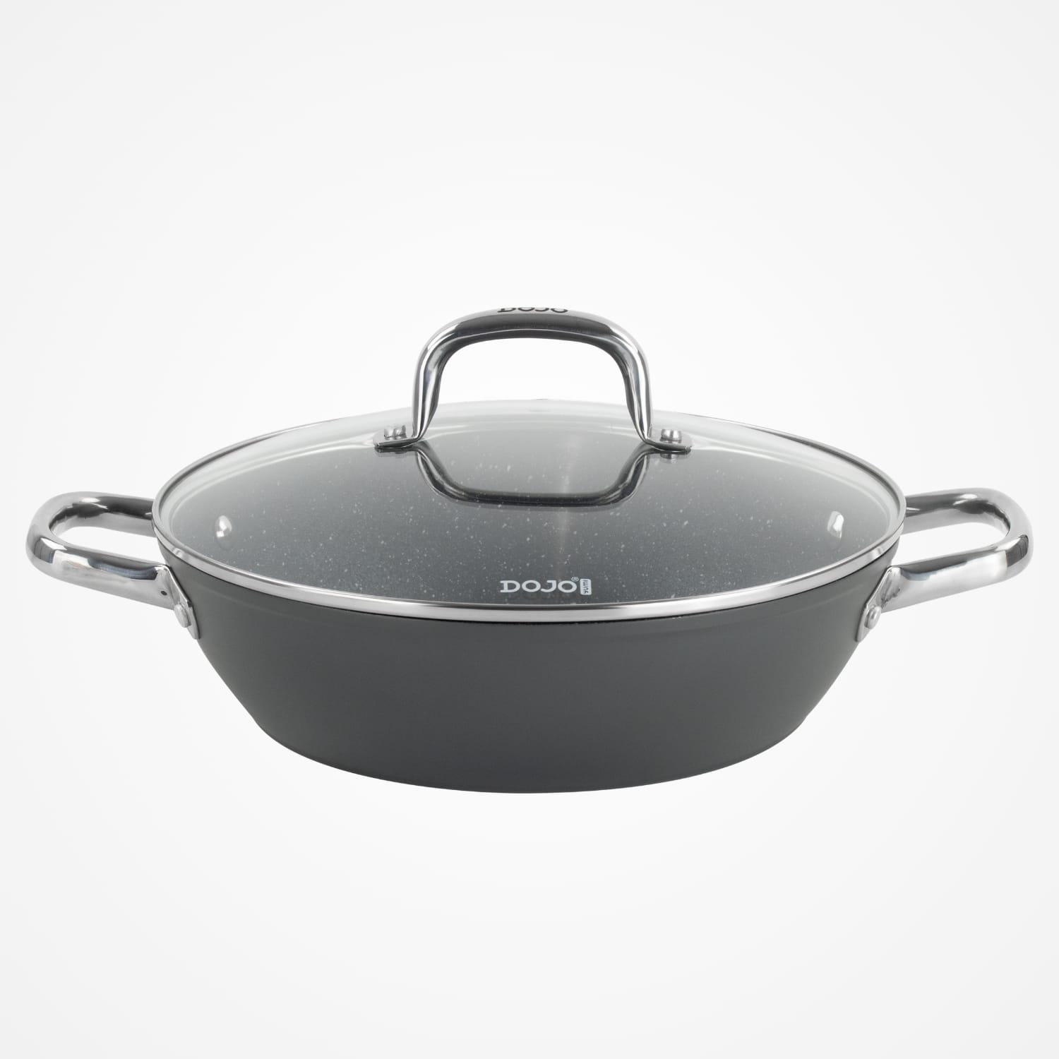 Dojo Yumi Neverstick 28cm Shallow Casserole - Image 3