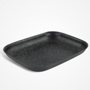 Dojo Large 36cm Non-Stick Aluminium Roasting Tray for Cooking Meats and Vegetables