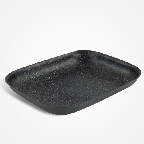 Dojo Large 36cm Non-Stick Aluminium Roasting Tray for Cooking Meats and Vegetables