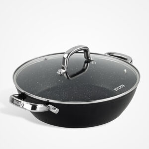 Dojo Hero Neverstick+ 28cm Shallow Casserole with Lid