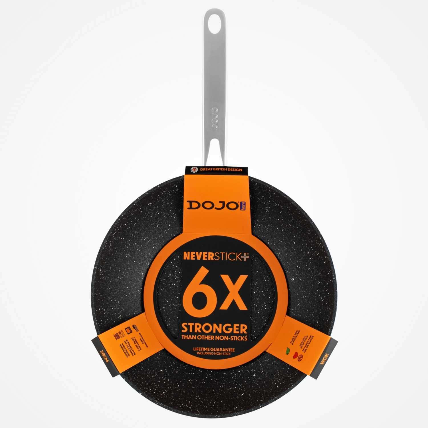 Dojo Hero Neverstick+ 28cm Wok - Image 8