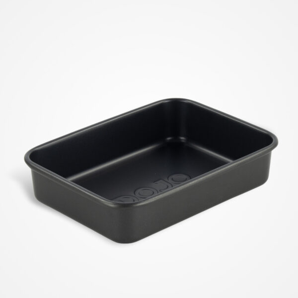 Dojo Kai 17cm air fryer tray designed for cooking and crisping food in an air fryer.