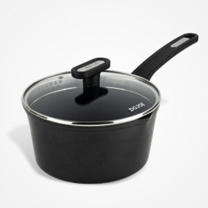 Dojo Kai 20cm Saucepan with Strainer Lid for Easy Pouring