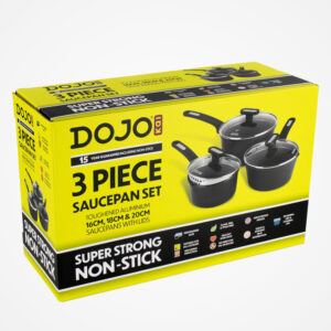 Dojo Kai 3 Piece Saucepan Set - Image 7