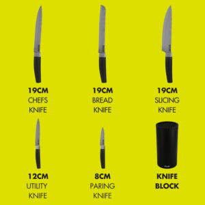 Dojo Kai 5 Piece Knife Block Set - Image 2