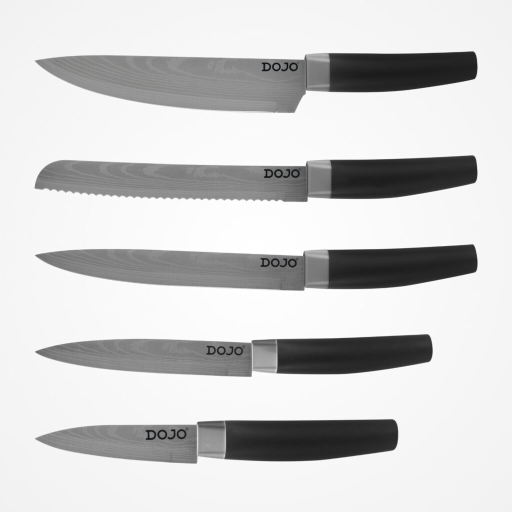 Dojo Kai 5 Piece Knife Block Set