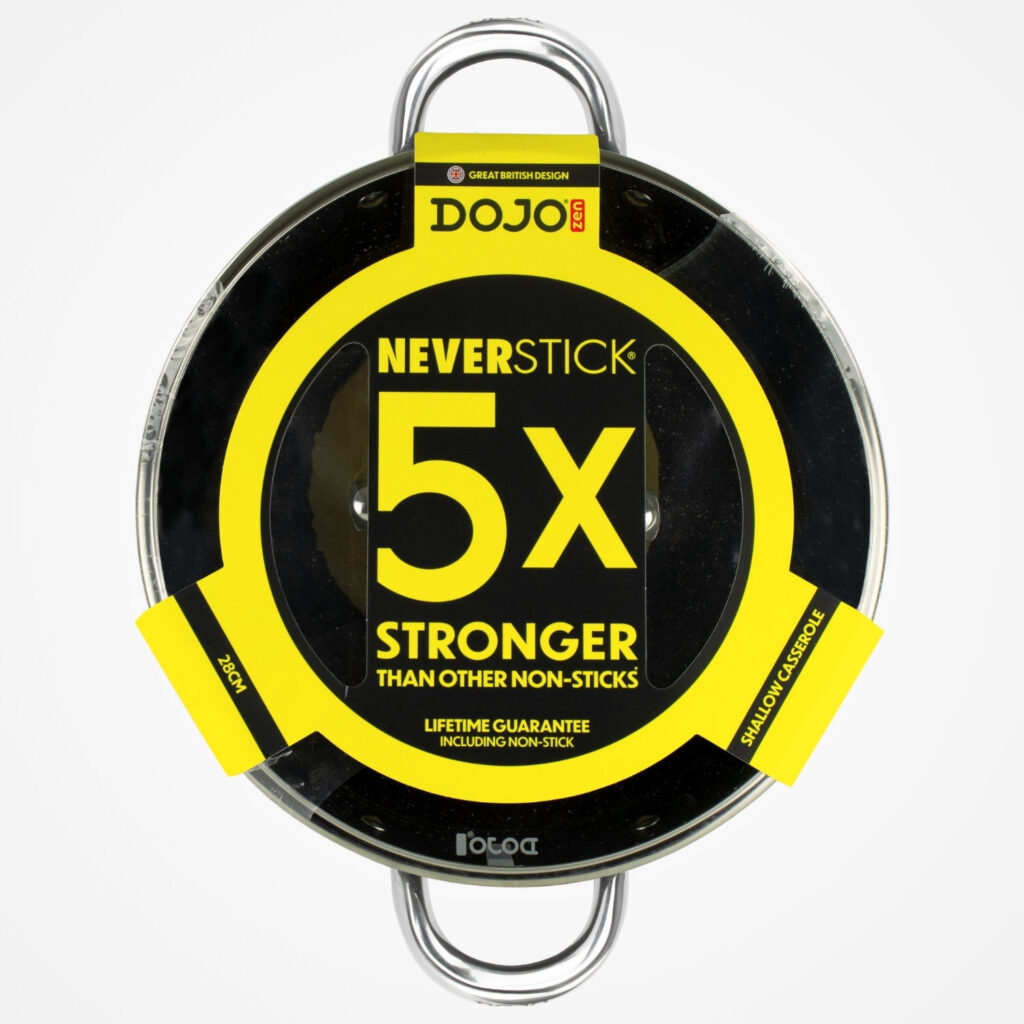 Dojo Zen Neverstick 28cm Shallow Casserole