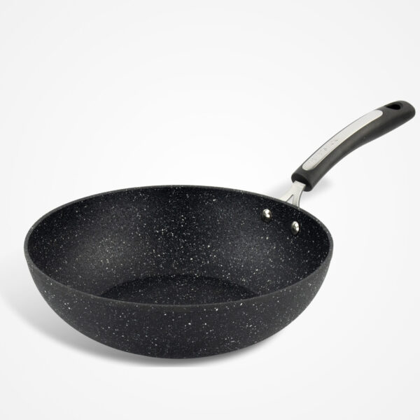 Dojo Zen 28cm Neverstick wok pan designed for stir-fries, sautéing and everyday meals.