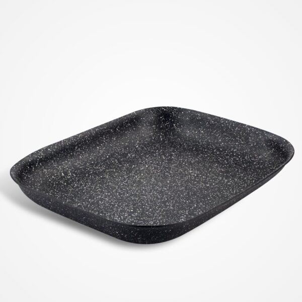 Dojo Zen Neverstick 36cm roasting tray with durable non-stick coating, rectangular oven tray for roasting meats and vegetables