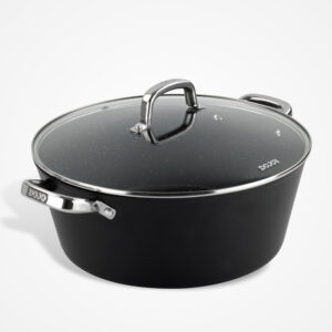 Dojo Hero Neverstick+ 32cm Casserole Pot for Batch Cooking and Larger Portions
