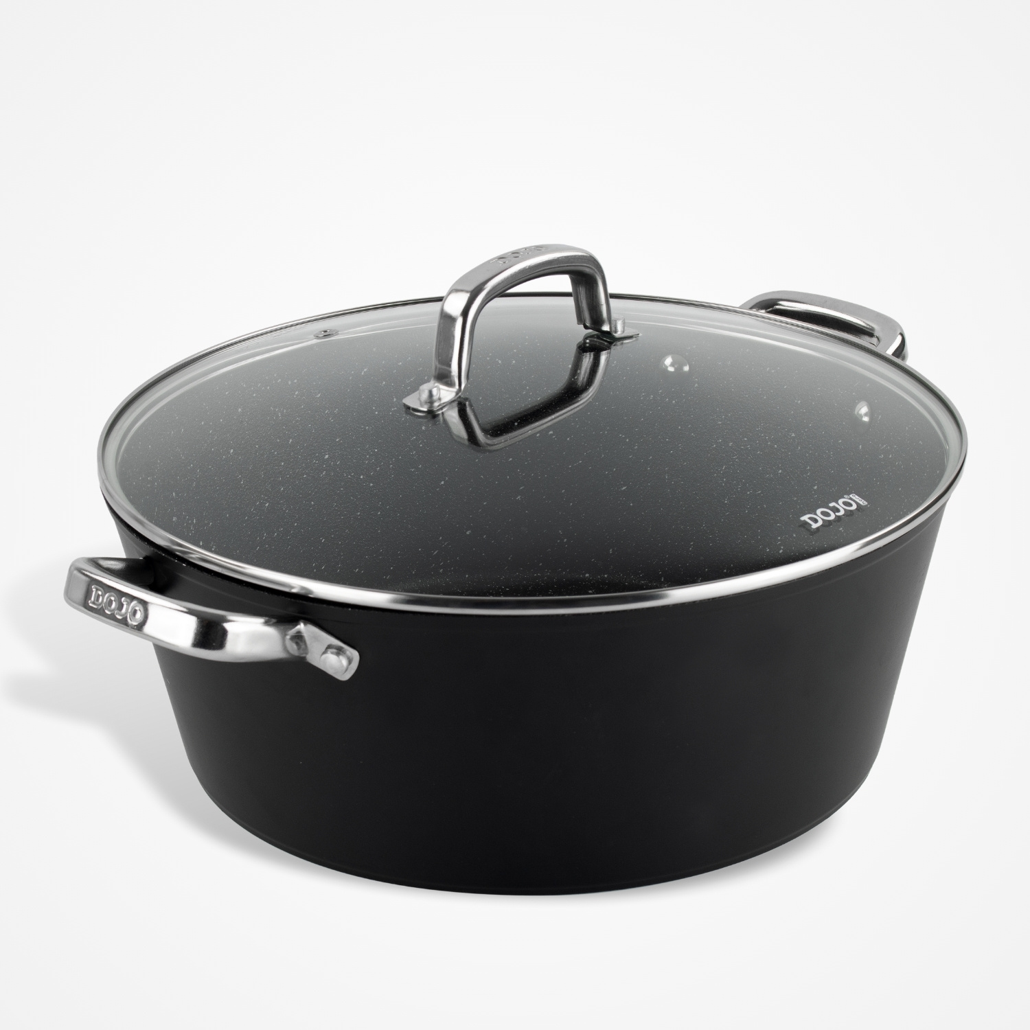 Dojo Hero Neverstick+ 32cm Casserole Pot for Batch Cooking and Larger Portions